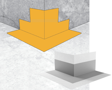 Sika® Sealing Tape S Outside Corner