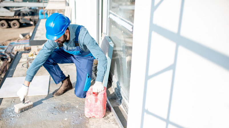 Фото: гидроизоляция балкона своими руками